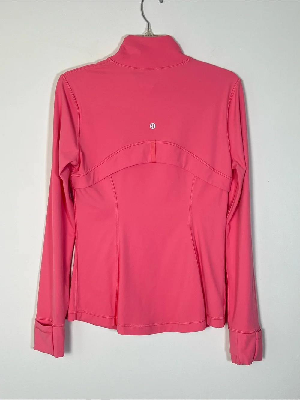 Lululemon Nulu Define Jacket Sakura Pink W4CAFS 10 Square Dot